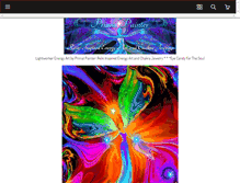 Tablet Screenshot of lightworkerenergyart.com